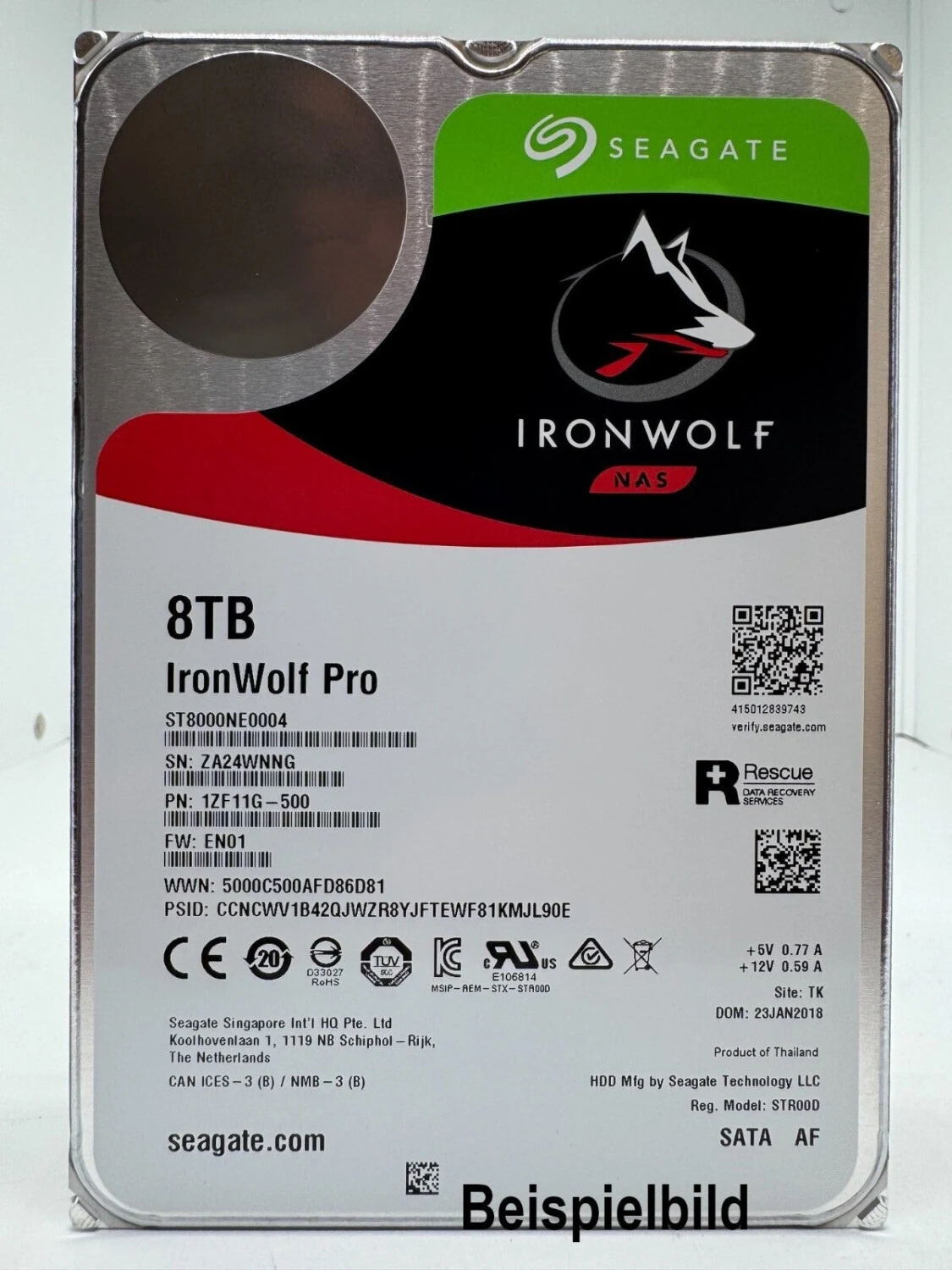 HDD Seagate IronWolf Pro 8TB 3.5 inch - ST8000NE0004