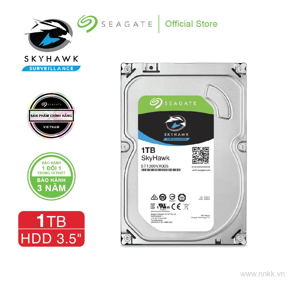 HDD Seagate SkyHawk 1TB 3.5 inch - ST1000VX005