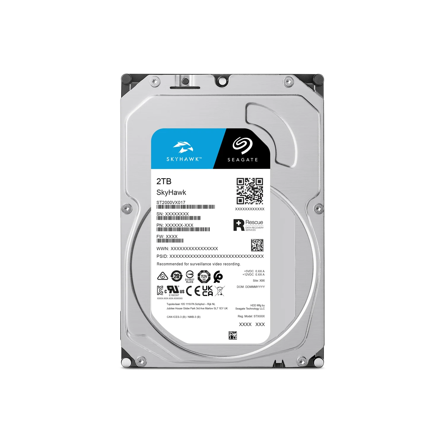 HDD Seagate SkyHawk 2TB 3.5 inch - ST2000VX017