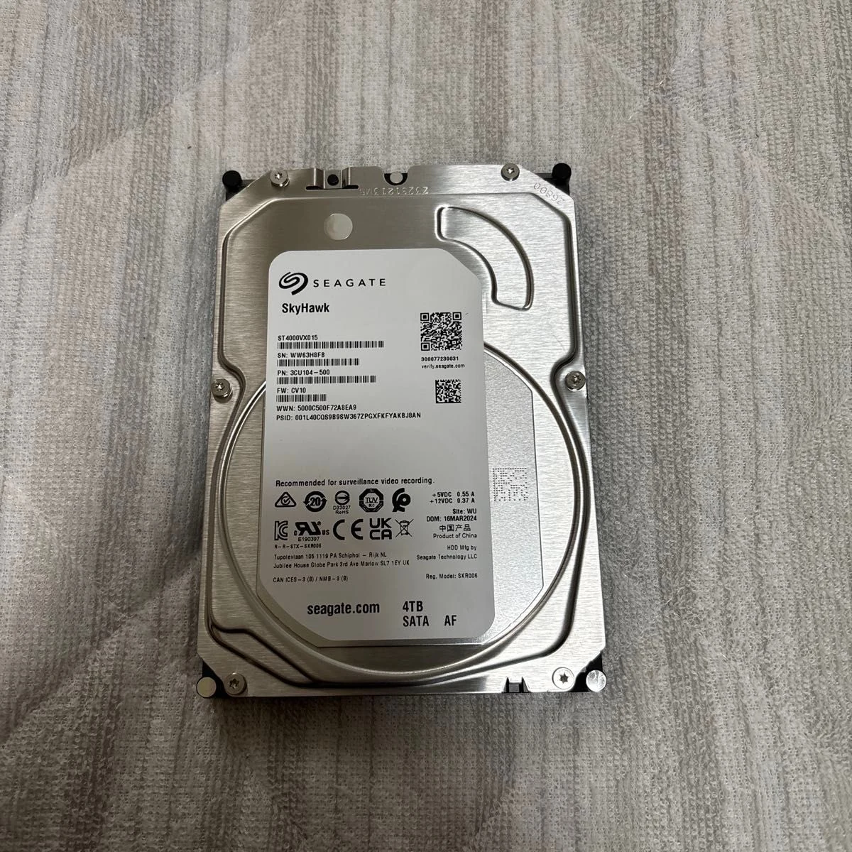 HDD Seagate SkyHawk 4TB 3.5 inch - ST4000VX015