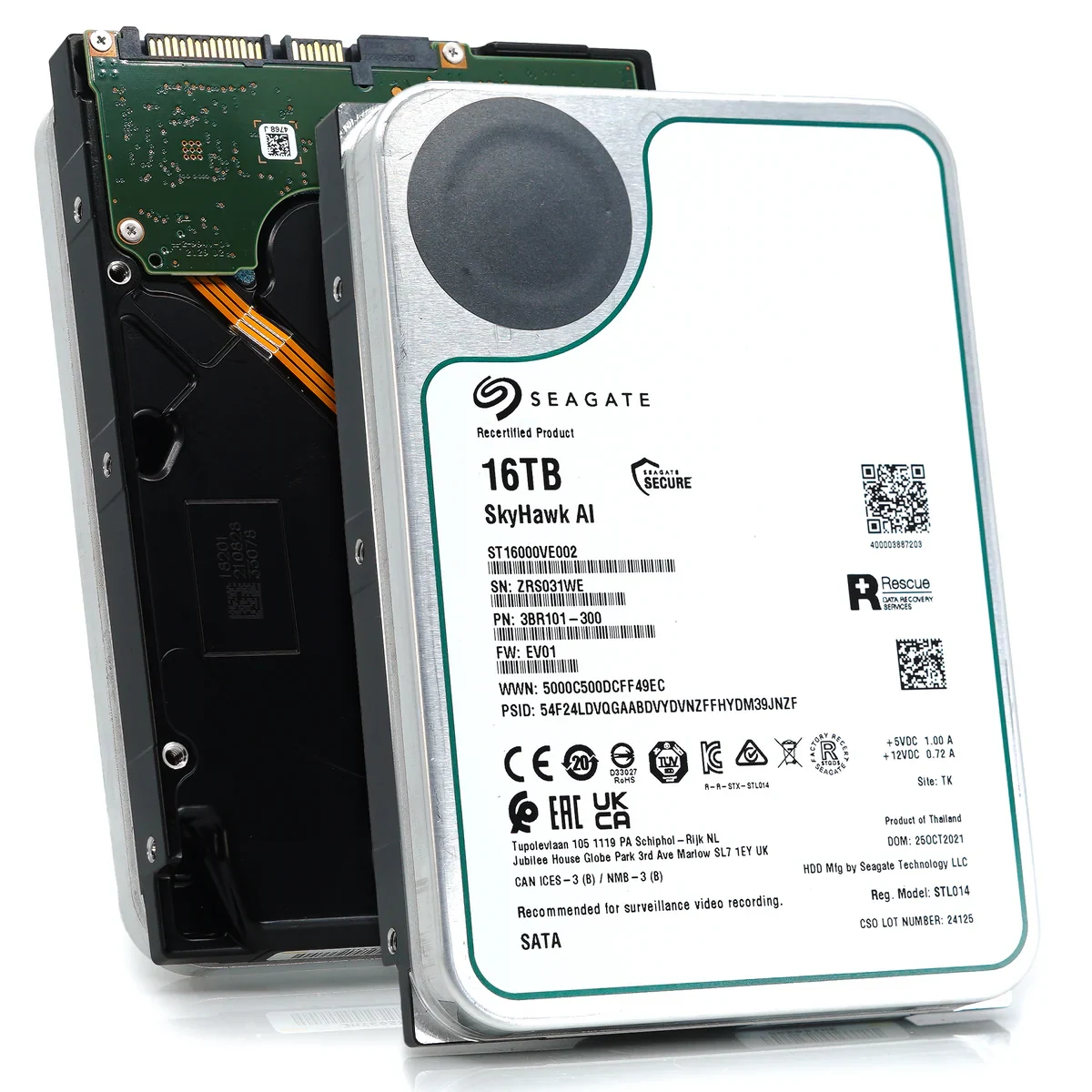 HDD Seagate SkyHawk AI 16TB 3.5 inch - ST16000VE002