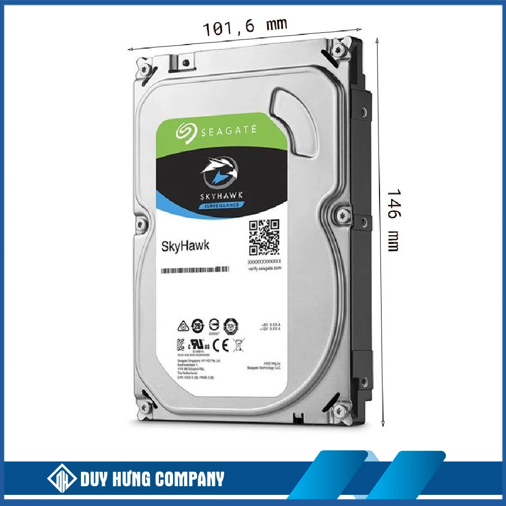 HDD Seagate SkyHawk AI 8TB 3.5 inch - ST8000VE001