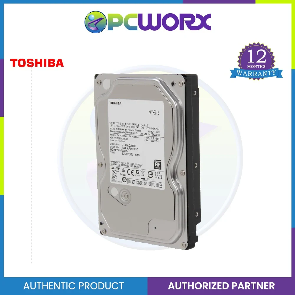HDD Toshiba DT01ACA 1TB 3.5 inch - DT01ACA100