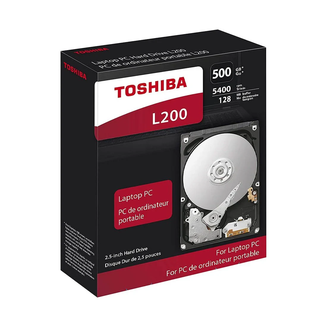 HDD Toshiba L200 500GB 2.5 inch - HDWK105UZSVA