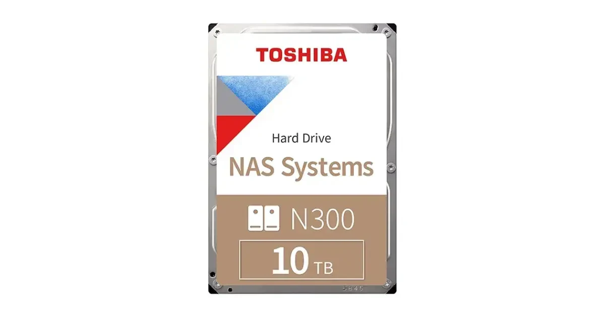 HDD Toshiba N300 NAS 10TB 3.5 inch - HDWG71AEZSTA