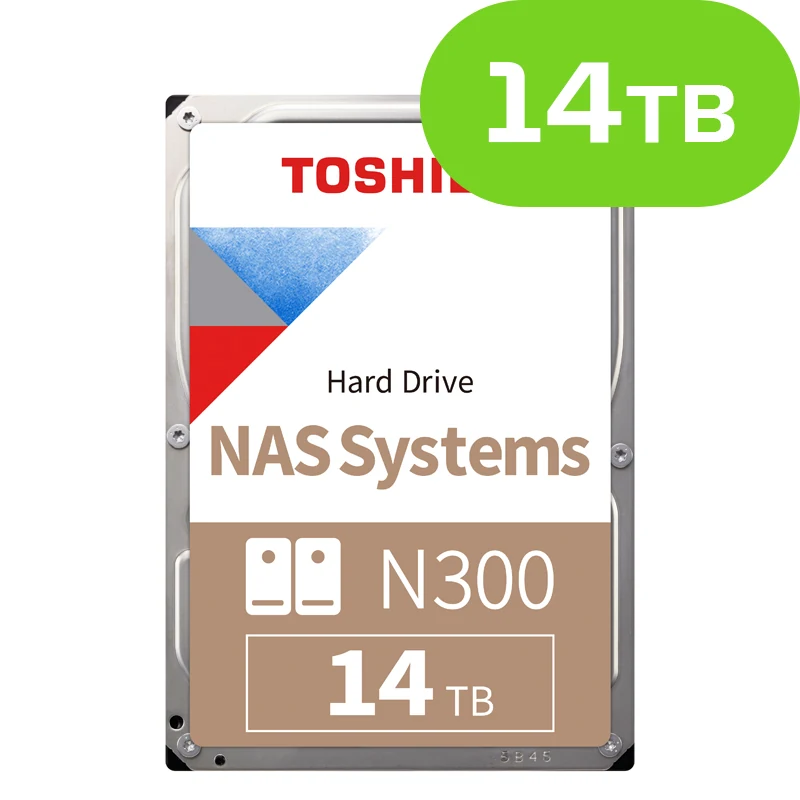 HDD Toshiba N300 NAS 14TB 3.5 inch - HDWG51EEZSTA