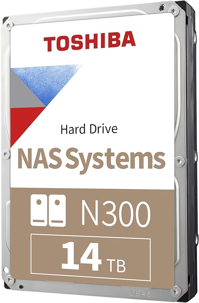 HDD Toshiba N300 NAS 14TB 3.5 inch - HDWG51EEZSTA
