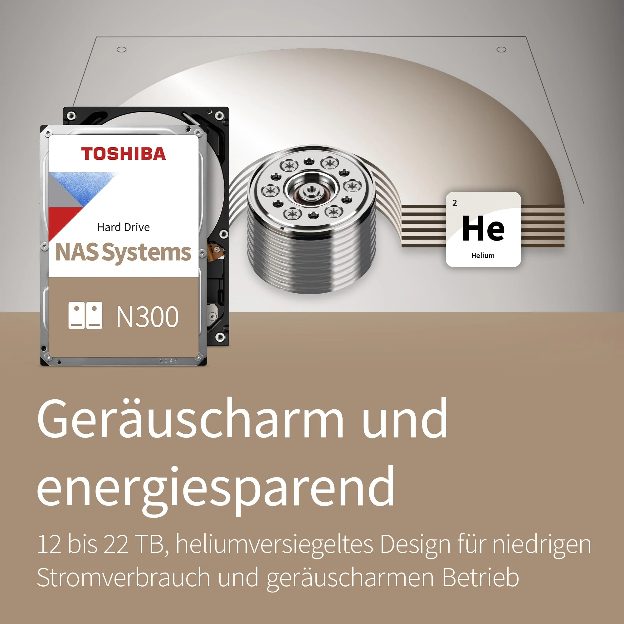 HDD Toshiba N300 NAS 14TB 3.5 inch - HDWG51EUZSVA