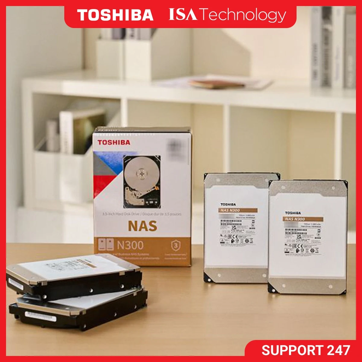 HDD Toshiba N300 NAS 8TB 3.5 inch - MN10ADA800S