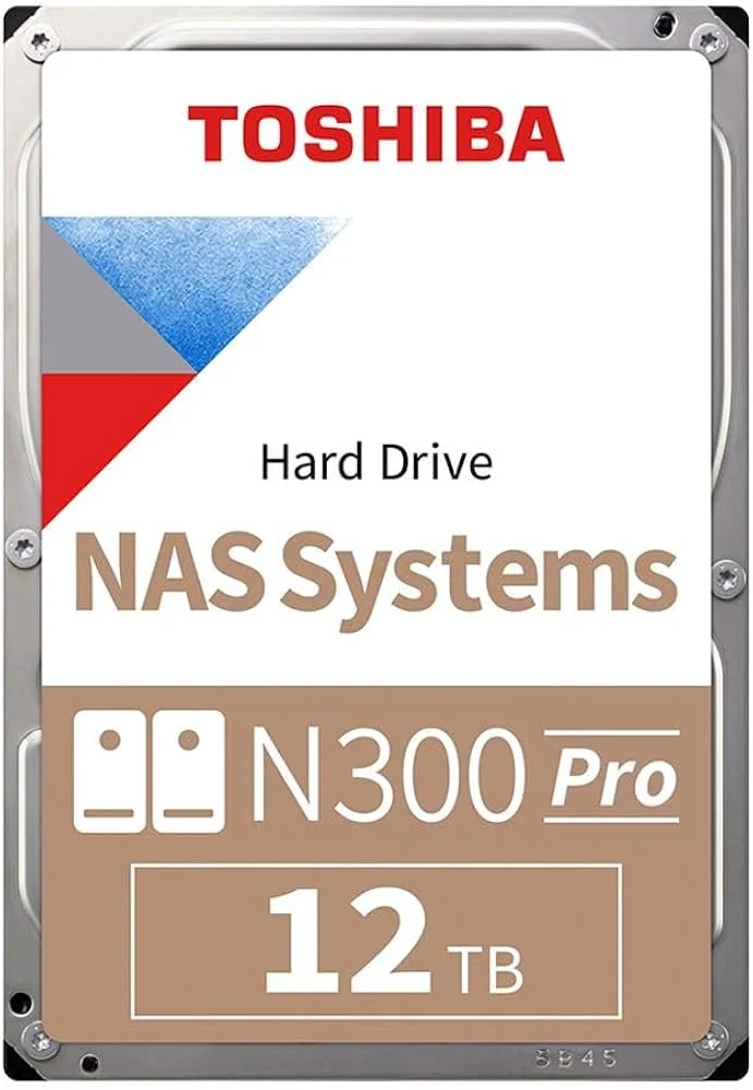 HDD Toshiba N300 Pro NAS 12TB 3.5 inch - HDWG51CXZSTB