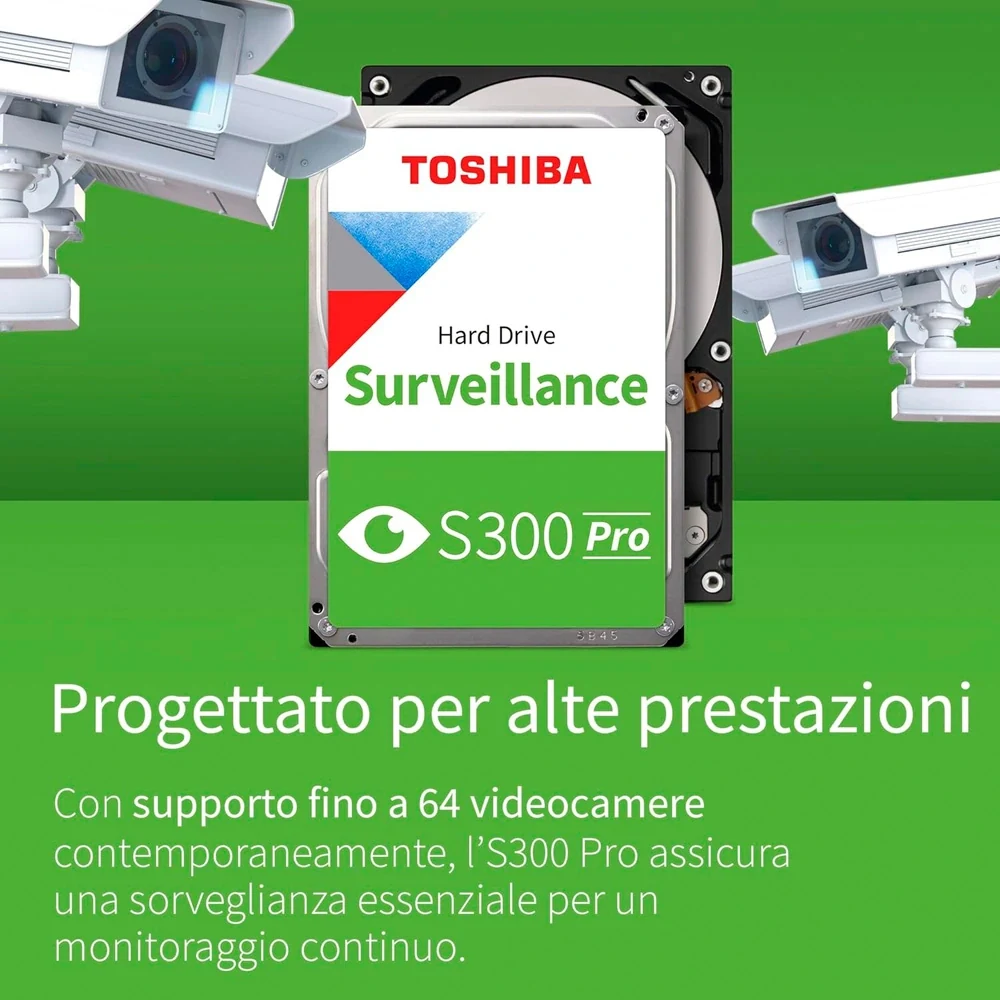 HDD Toshiba S300 Pro Surveillance 10TB 3.5 inch - HDWTA1AUZSVA