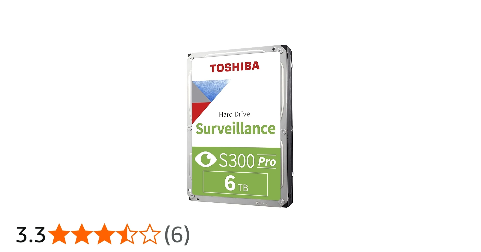 HDD Toshiba S300 Pro Surveillance 6TB 3.5 inch - HDWTA60UZSVA
