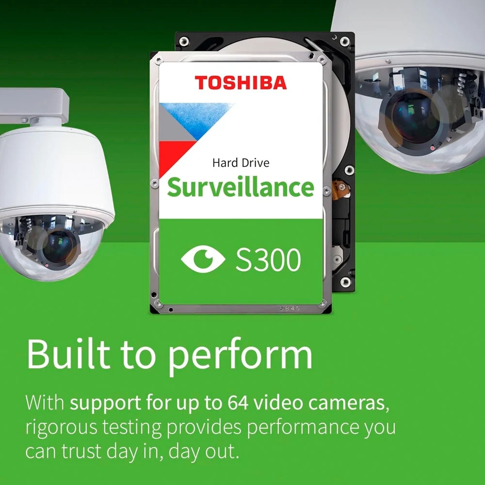 HDD Toshiba S300 Surveillance 2TB 3.5 inch - HDWT720UZSVA