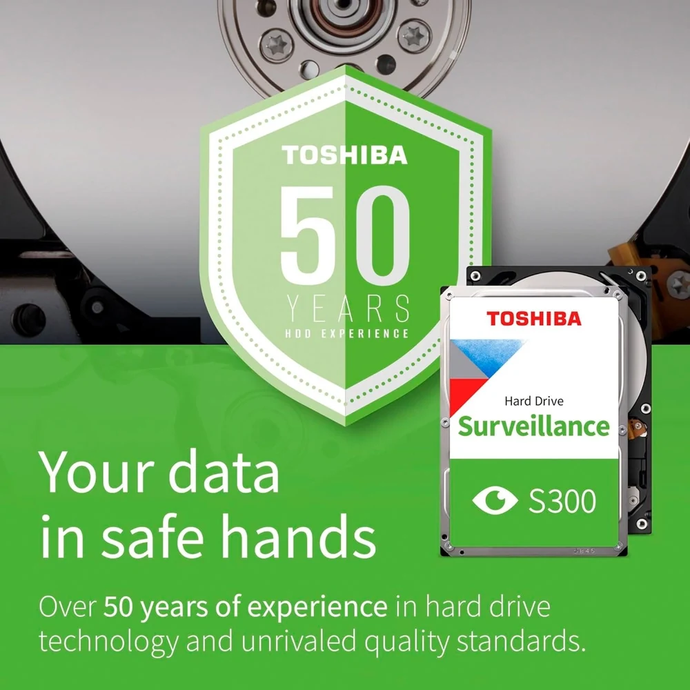 HDD Toshiba S300 Surveillance 2TB 3.5 inch - HDWT720UZSVA