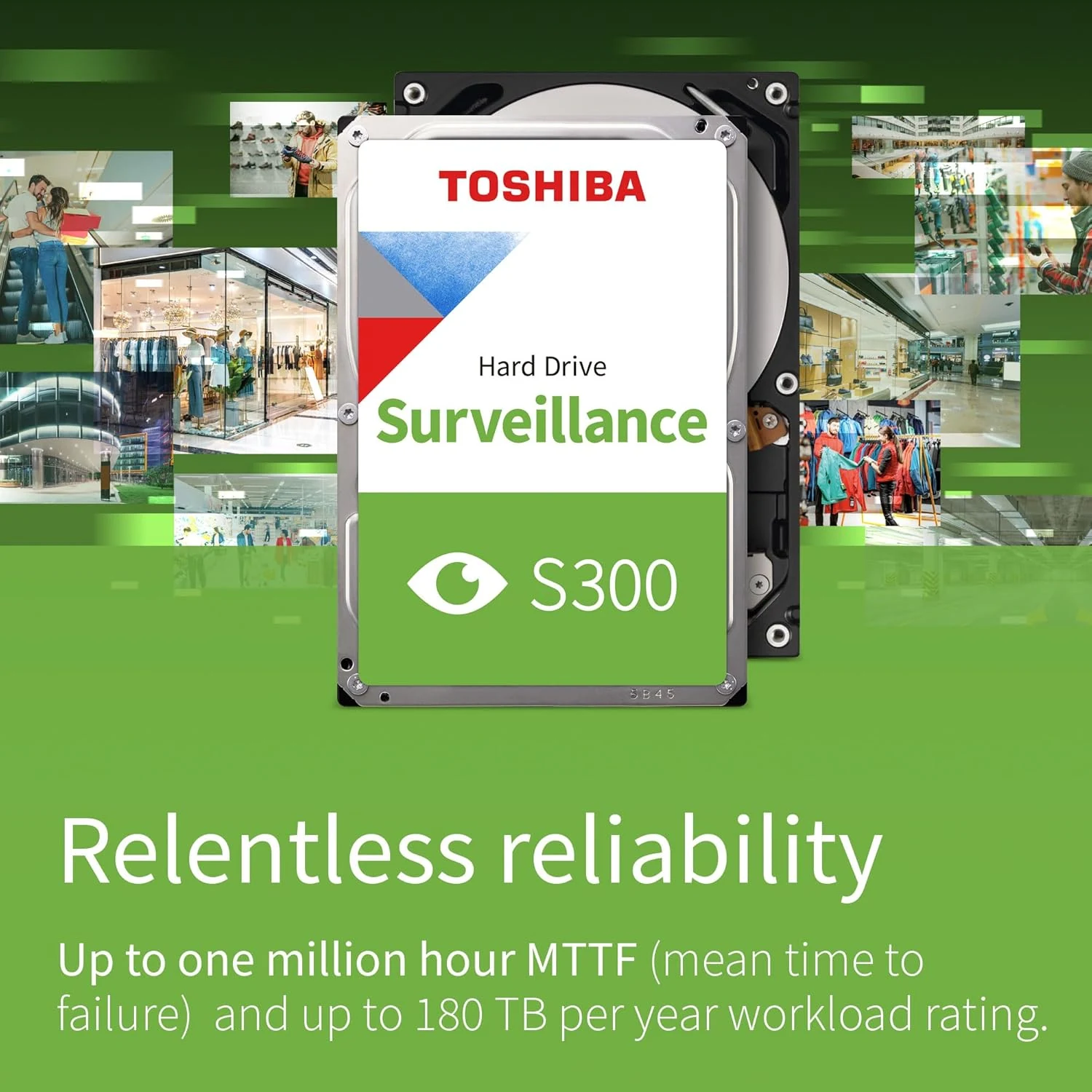 HDD Toshiba S300 Surveillance 6TB 3.5 inch - HDWT860UZSVA