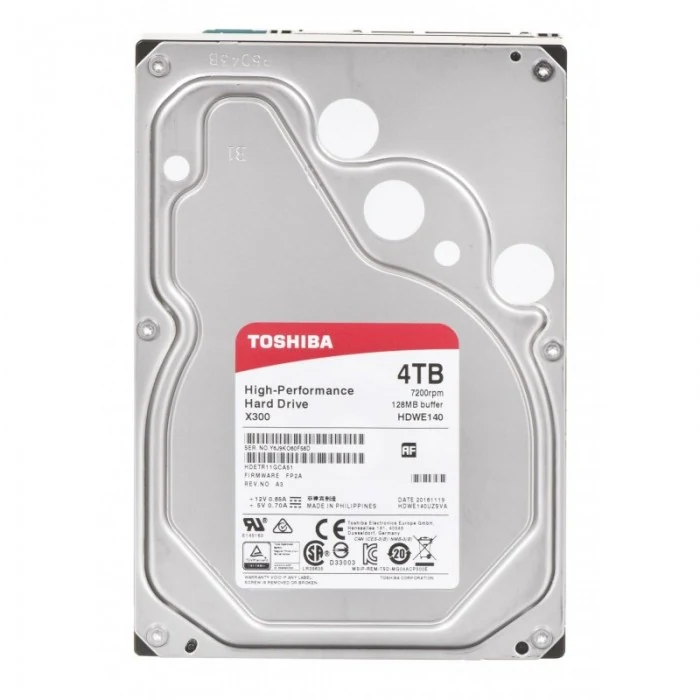 HDD Toshiba X300 Performance 4TB 3.5 inch - HDWE140UZSVA