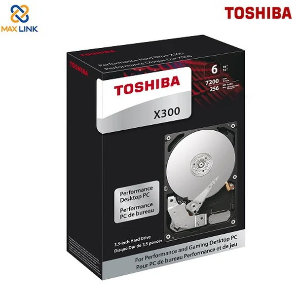 HDD Toshiba X300 Performance 6TB 3.5 inch - HDWE160UZSVA