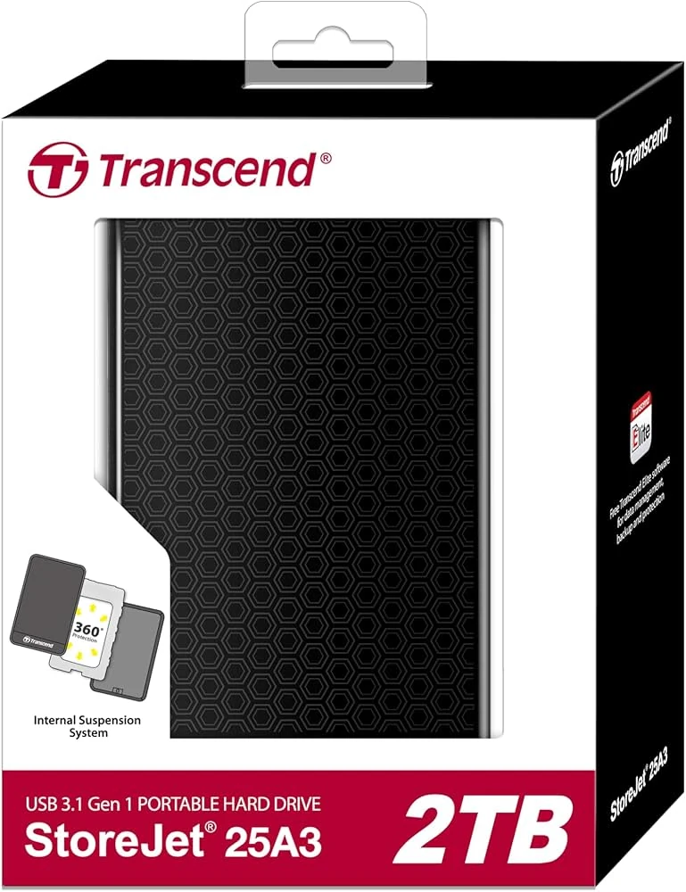 HDD Transcend StoreJet 25A3 2TB 2.5 inch - TS2TSJ25A3K