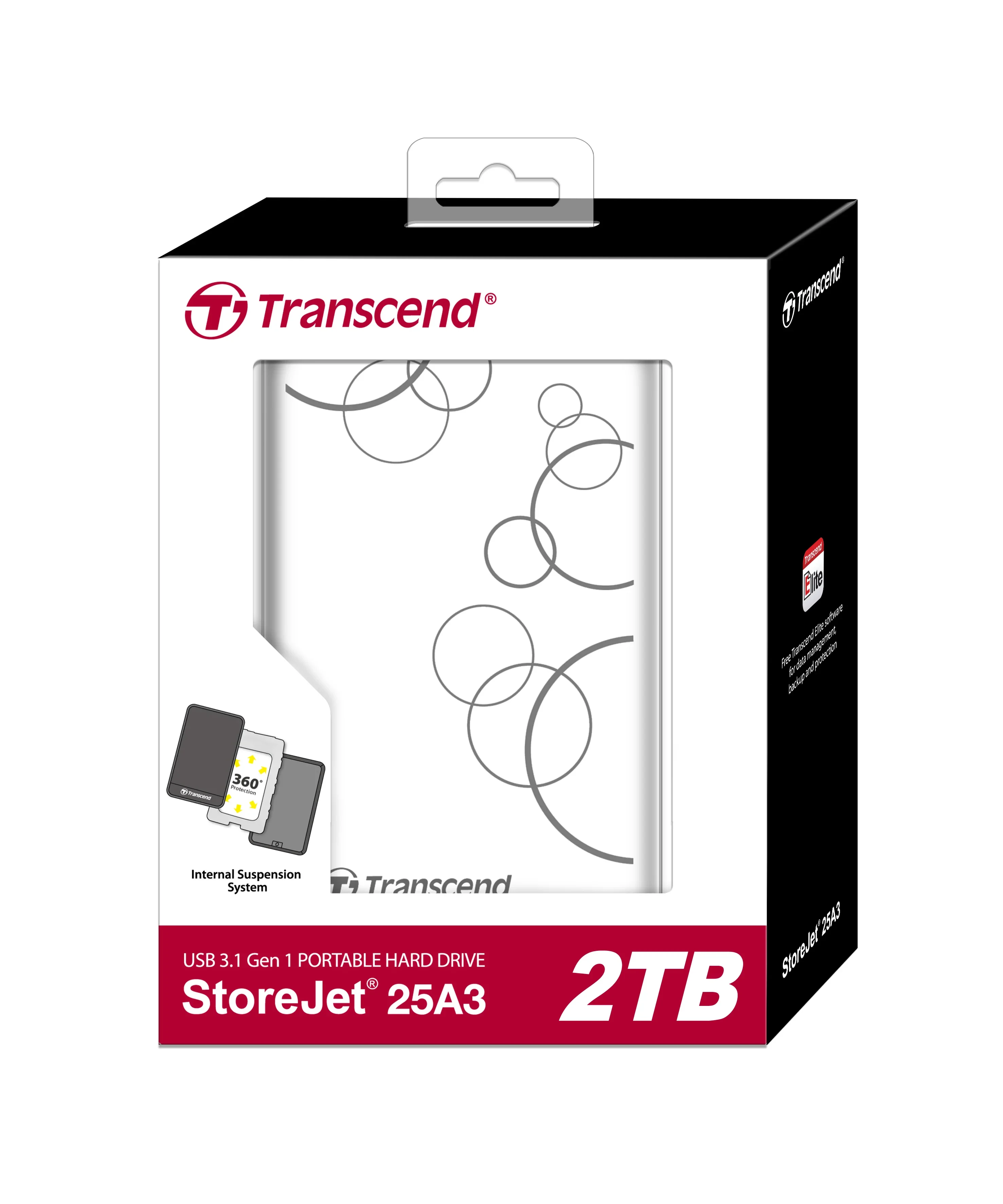 HDD Transcend StoreJet 25A3 2TB 2.5 inch - TS2TSJ25A3W