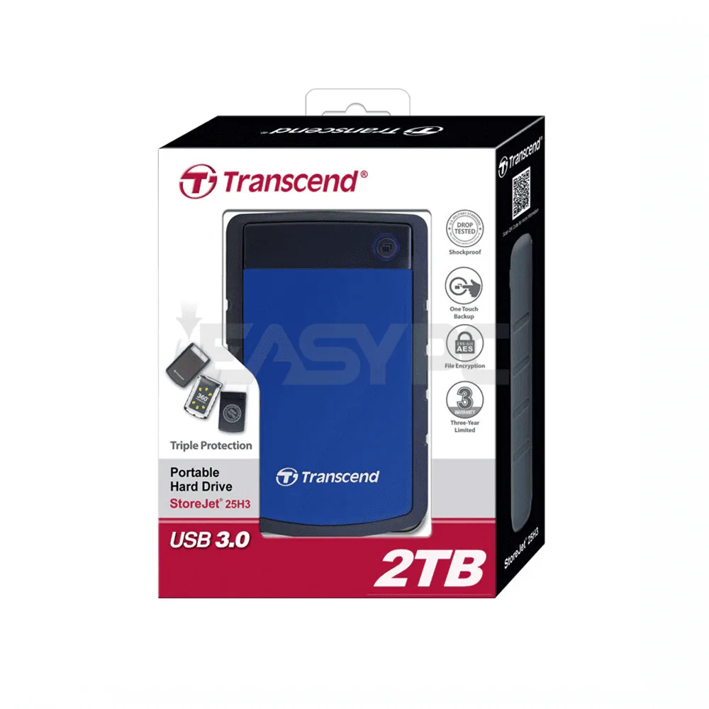 HDD Transcend StoreJet 25H3 2TB 2.5 inch - TS2TSJ25H3B