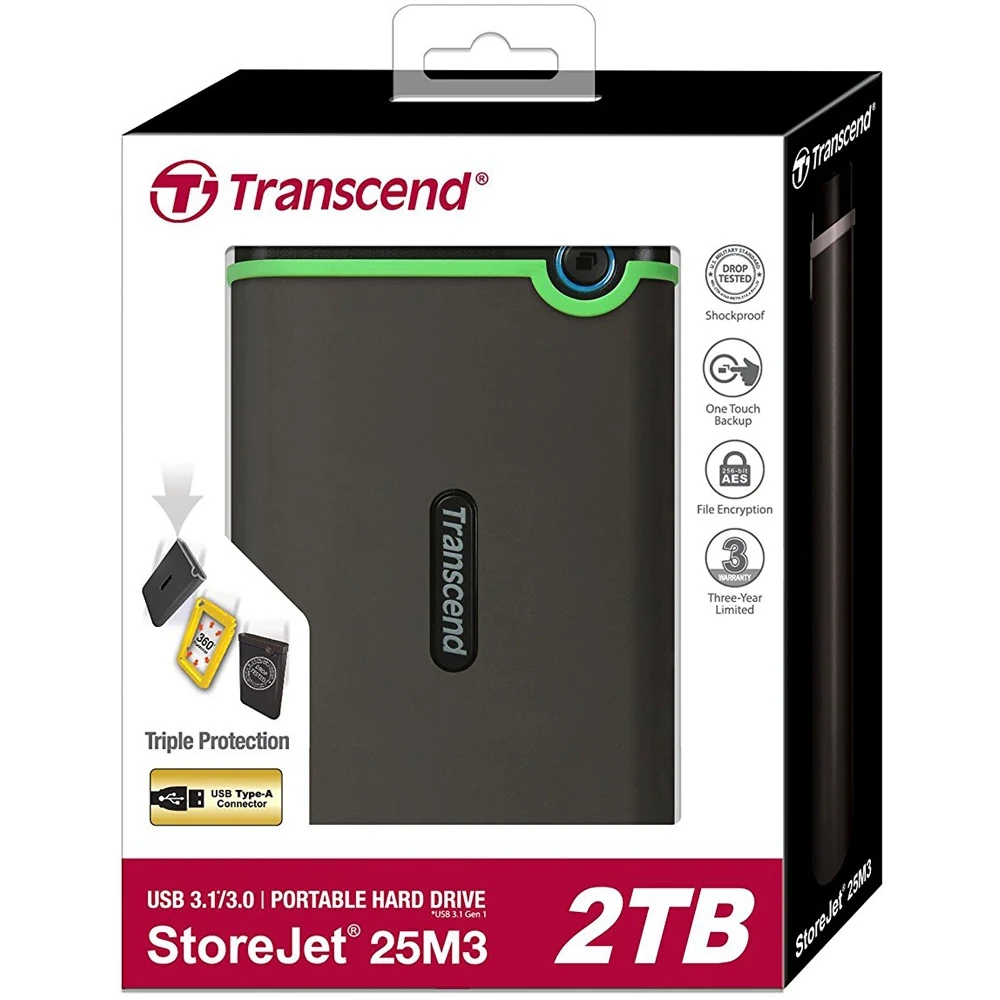 HDD Transcend StoreJet 25M3 2TB 2.5 inch - TS2TSJ25M3S