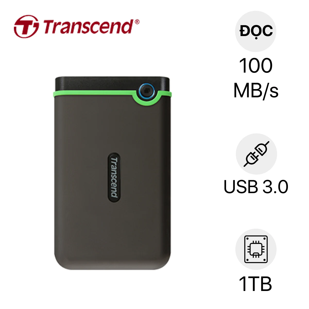 HDD Transcend StoreJet 25M3C 1TB 2.5 inch - TS1TSJ25M3C