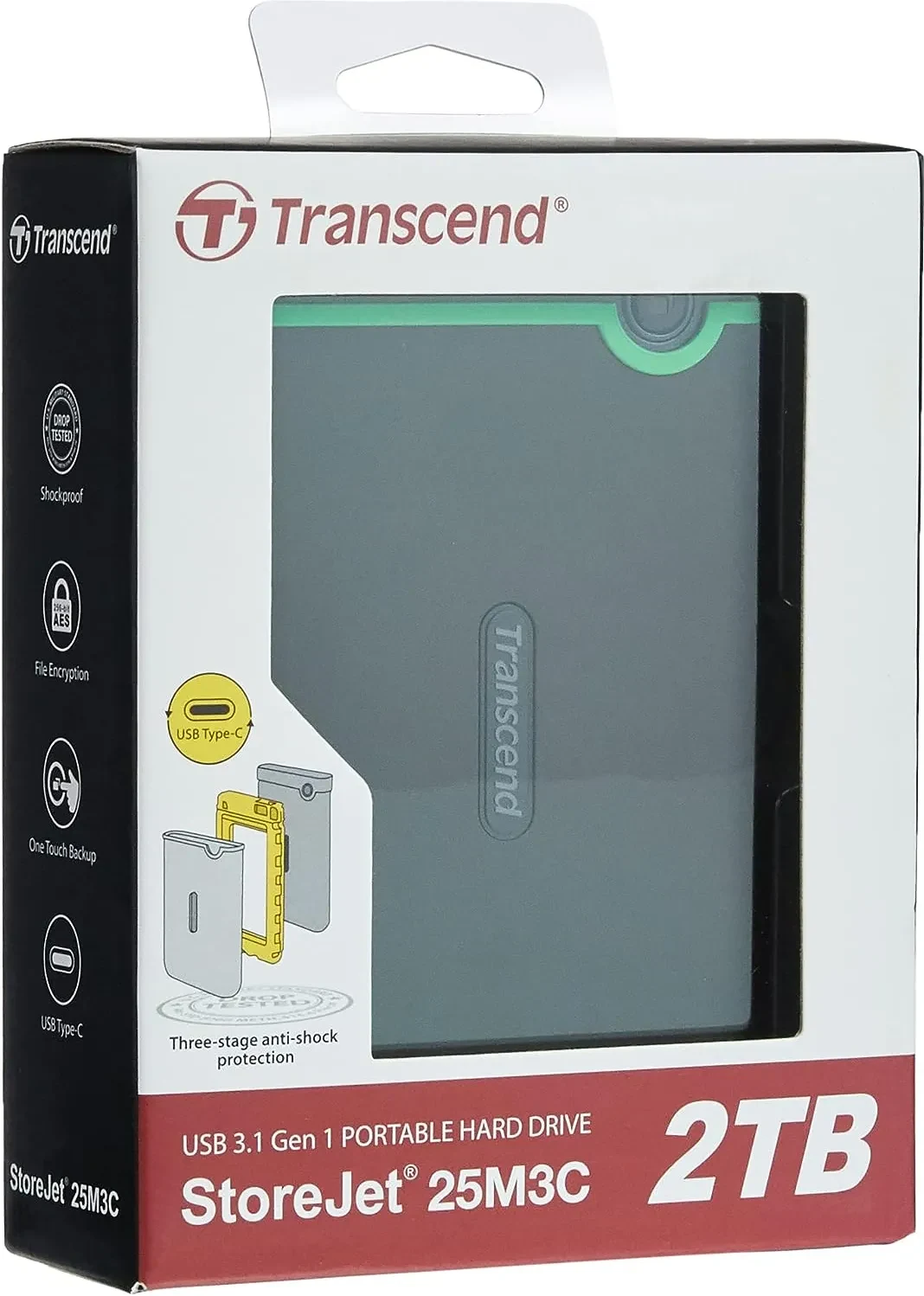 HDD Transcend StoreJet 25M3C 2TB 2.5 inch - TS2TSJ25M3C