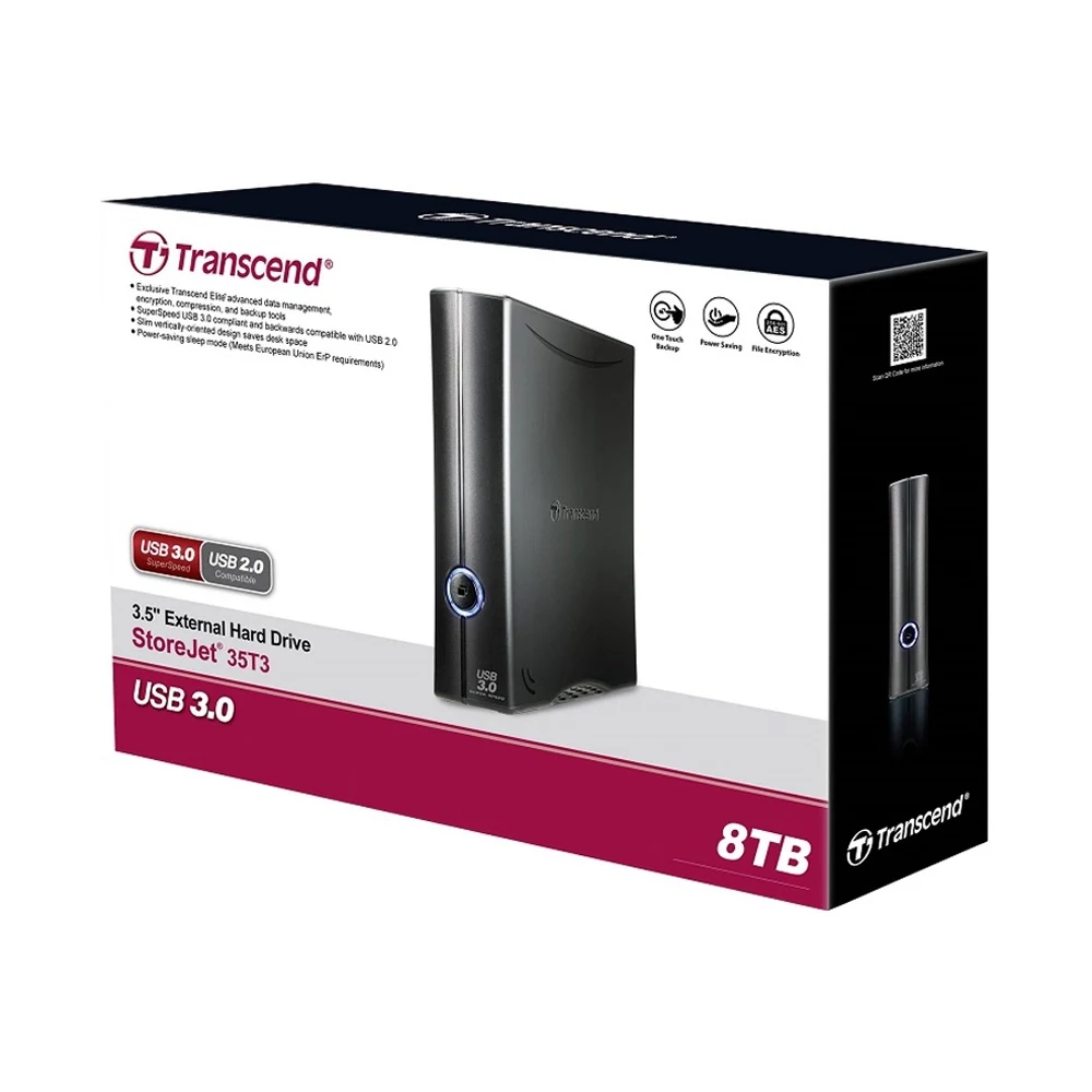 HDD Transcend StoreJet 35T3 8TB 3.5 inch - TS8TSJ35T3