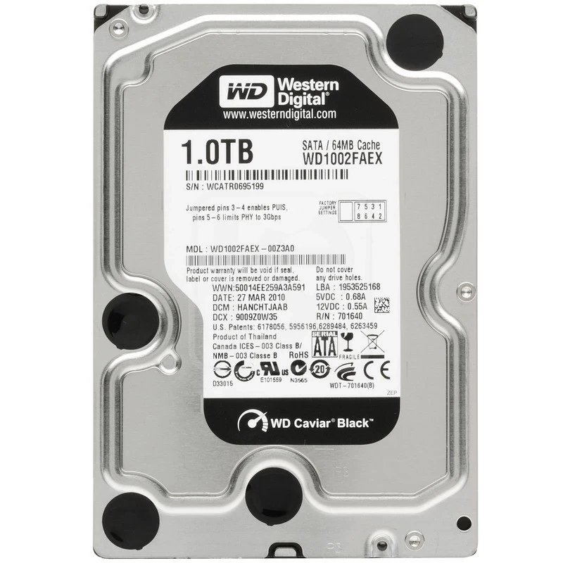 HDD WD Black 1TB 3.5 inch - WD1003FZEX