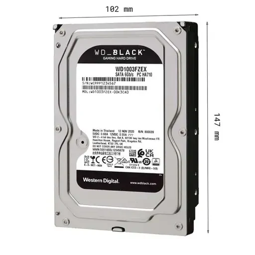 HDD WD Black 4TB 3.5 inch - WD4005FZBX