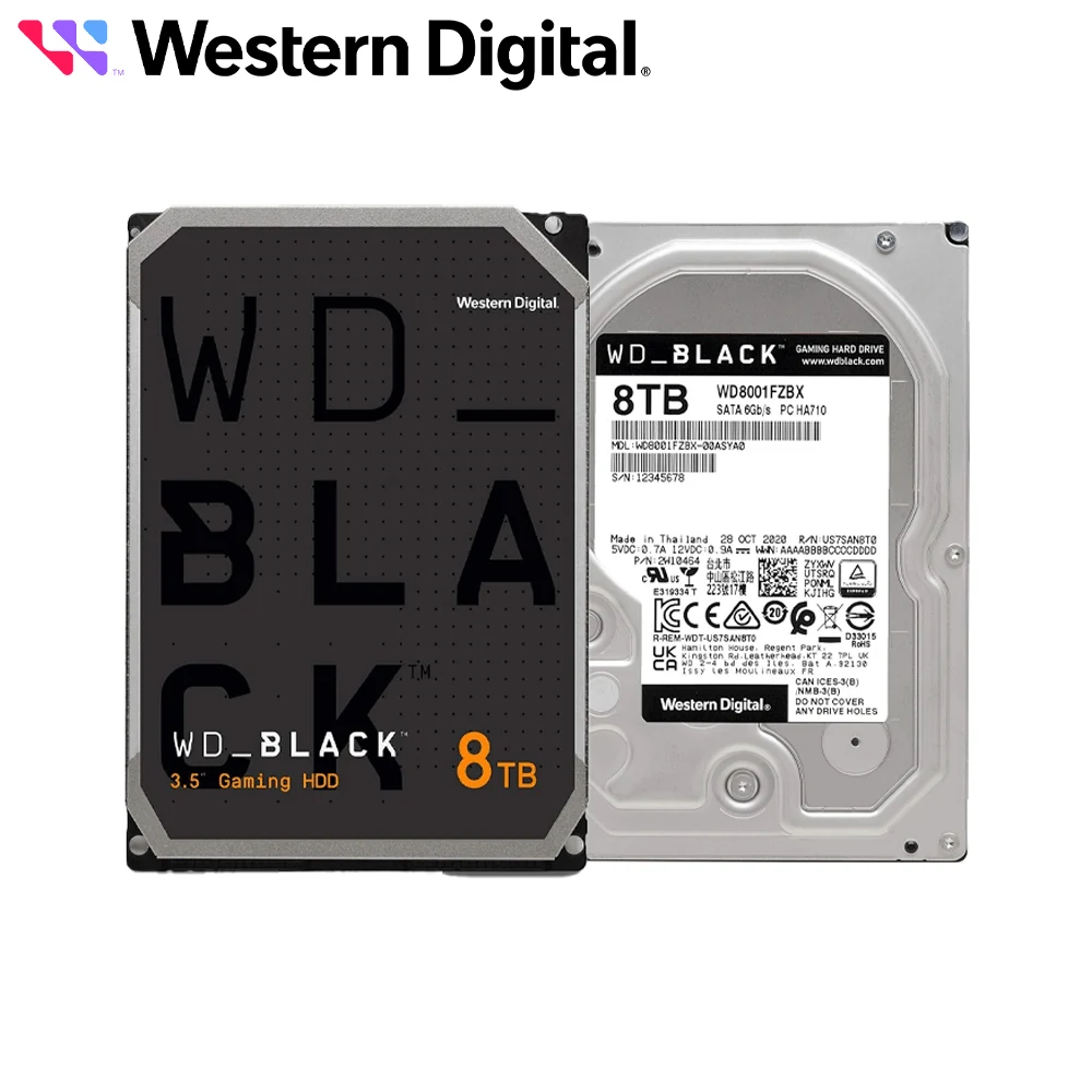 HDD WD Black 8TB 3.5 inch - WD8001FZBX