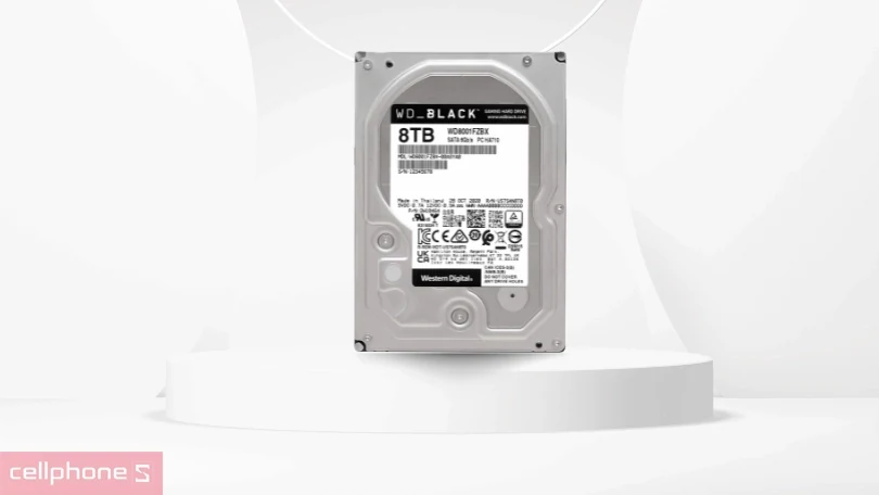 HDD WD Black 8TB 3.5 inch - WD8002FZWX