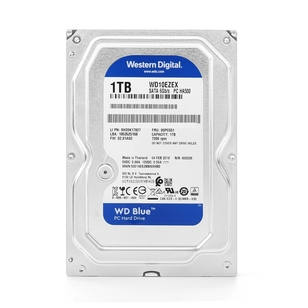 HDD WD Blue 1TB 3.5 inch - WD10EZEX