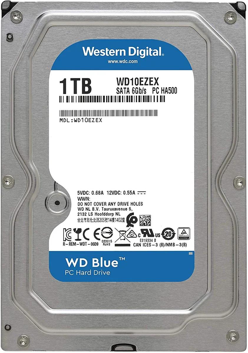 HDD WD Blue 1TB 3.5 inch - WD10EZEX
