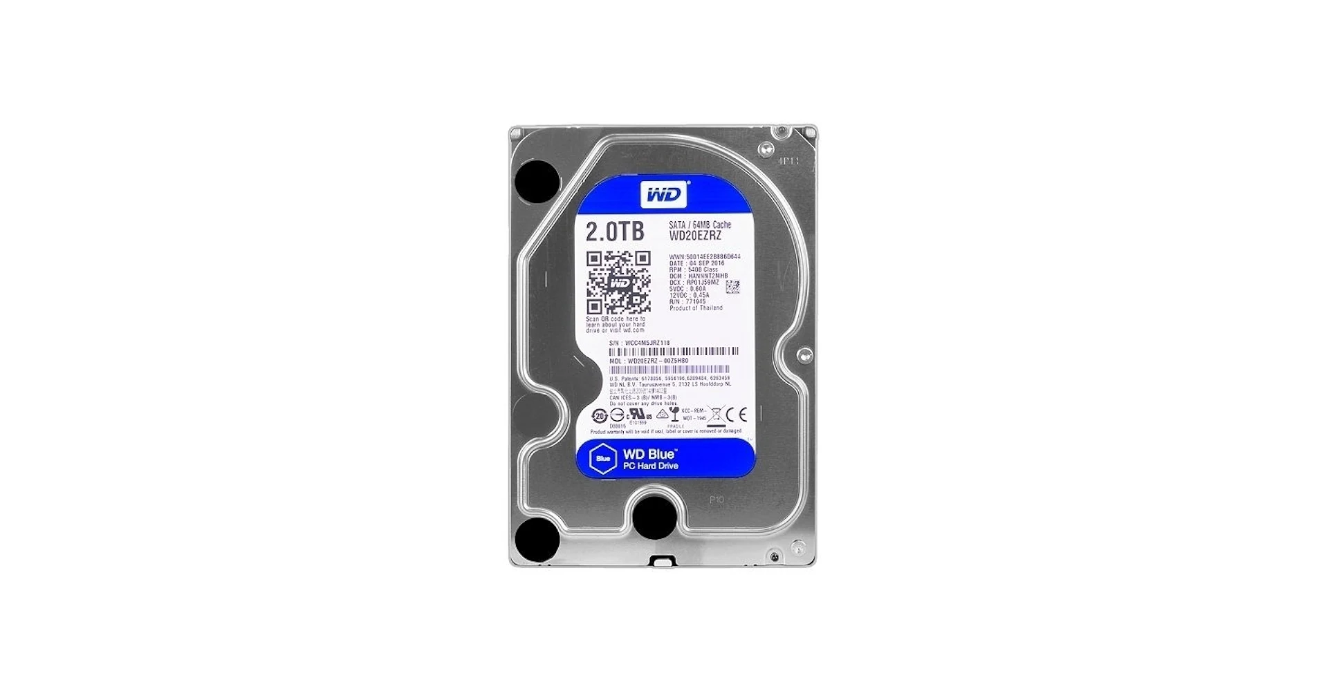 HDD WD Blue 2TB 3.5 inch - WD20EZRZ