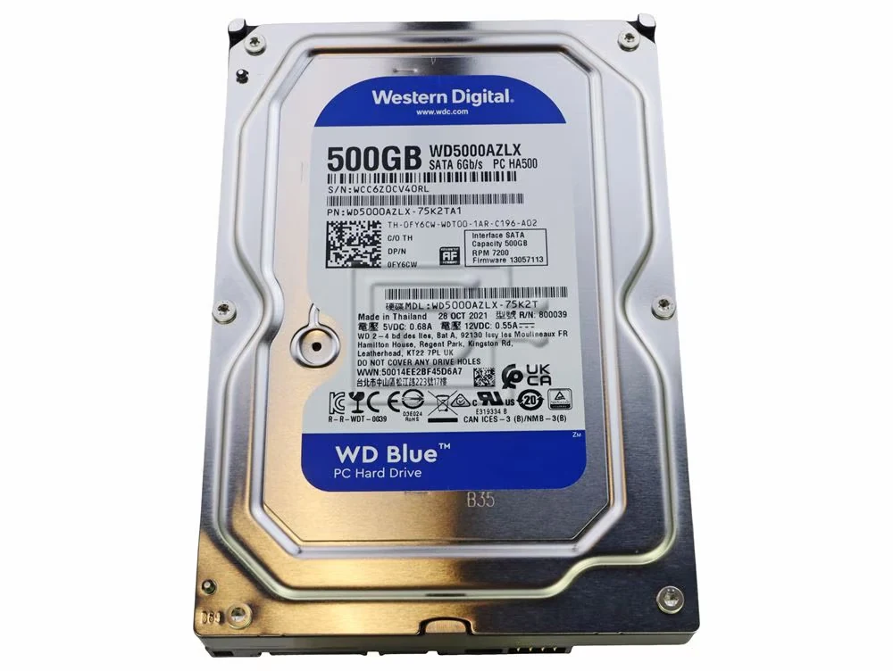 HDD WD Blue 500GB 3.5 inch - WD5000AZLX