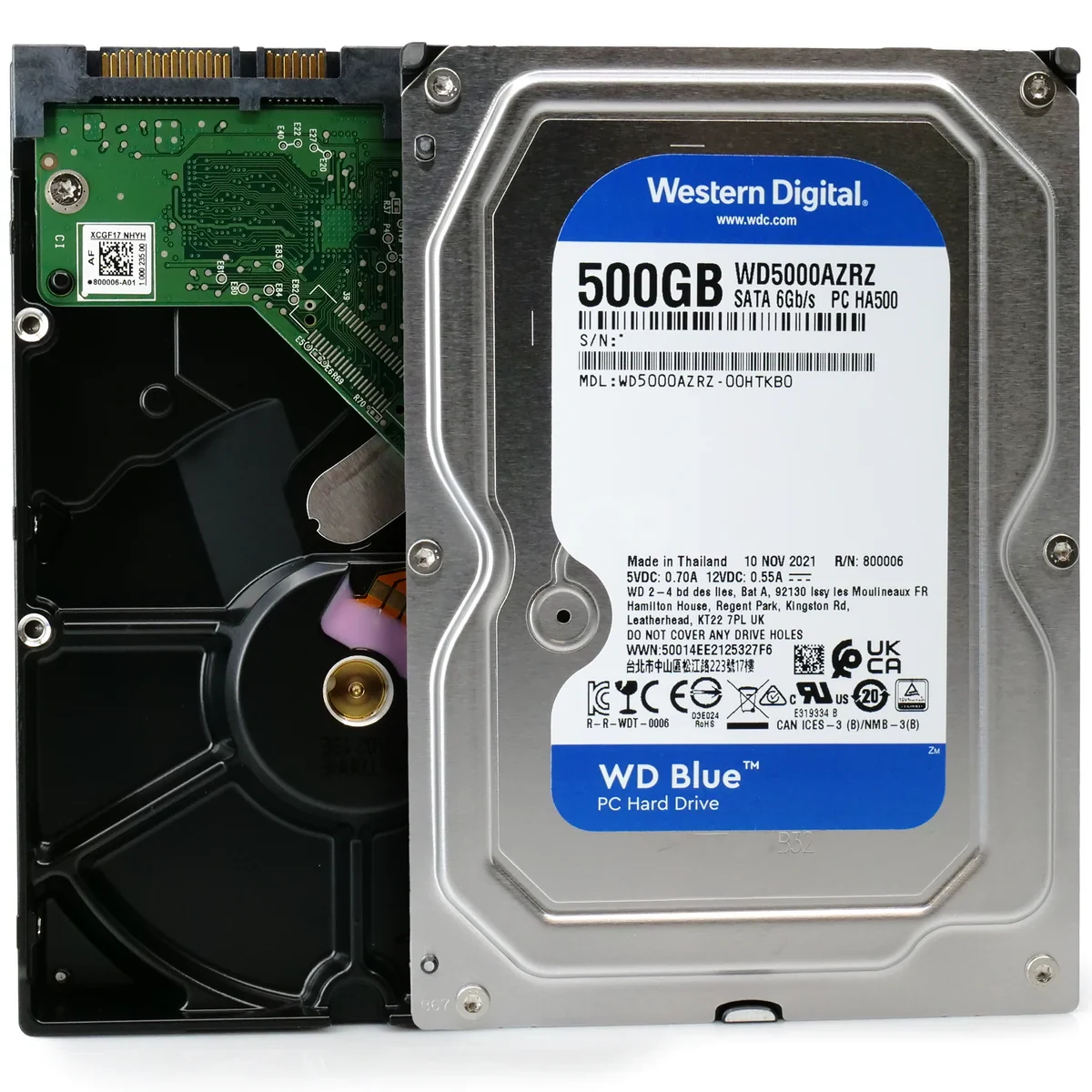HDD WD Blue 500GB 3.5 inch - WD5000AZRZ
