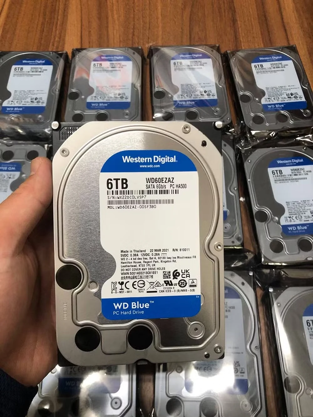 HDD WD Blue 6TB 3.5 inch - WD60EZAZ