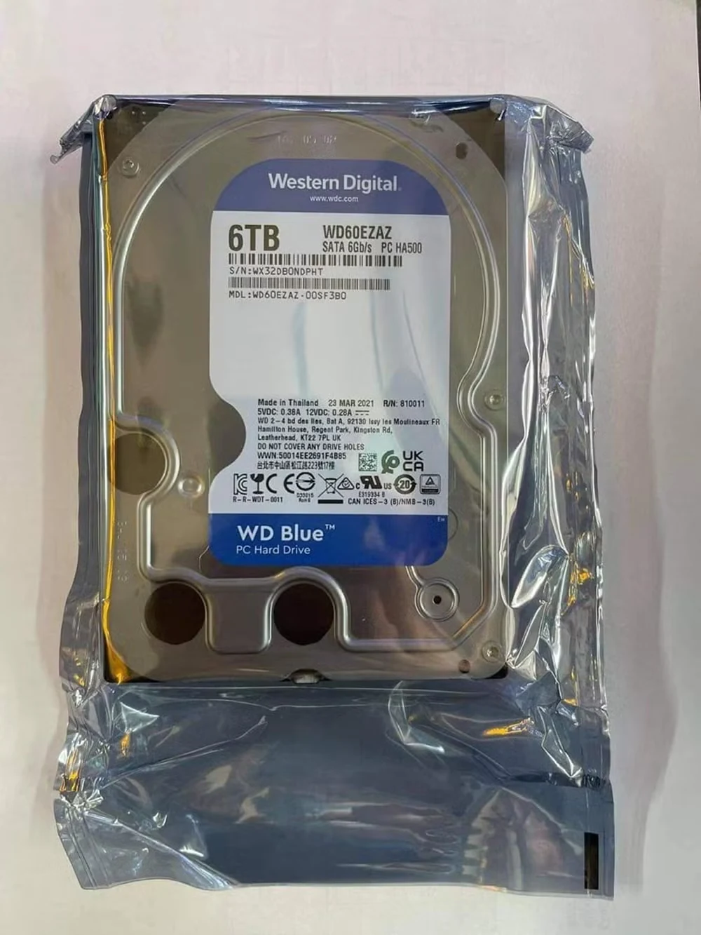 HDD WD Blue 6TB 3.5 inch - WD60EZAZ