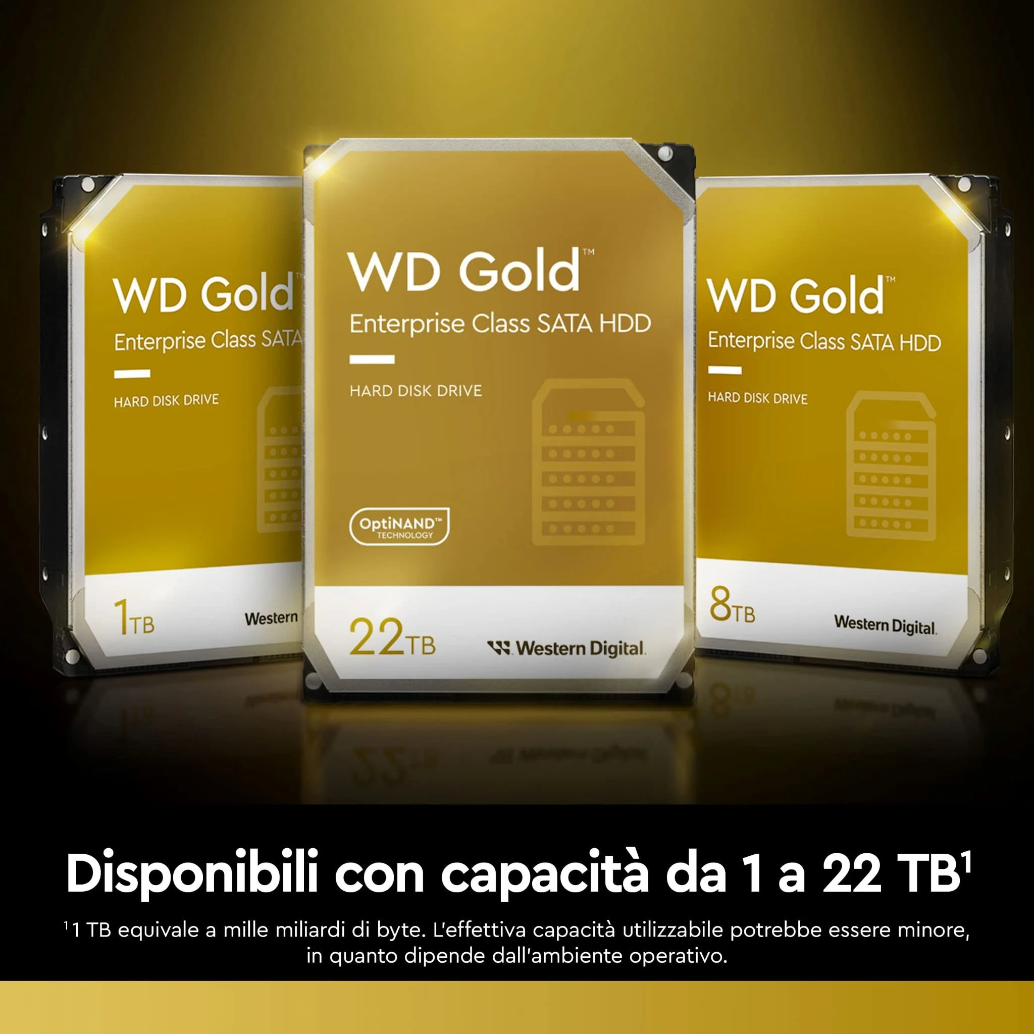 HDD WD Gold 16TB 3.5 inch - WD161KRYZ