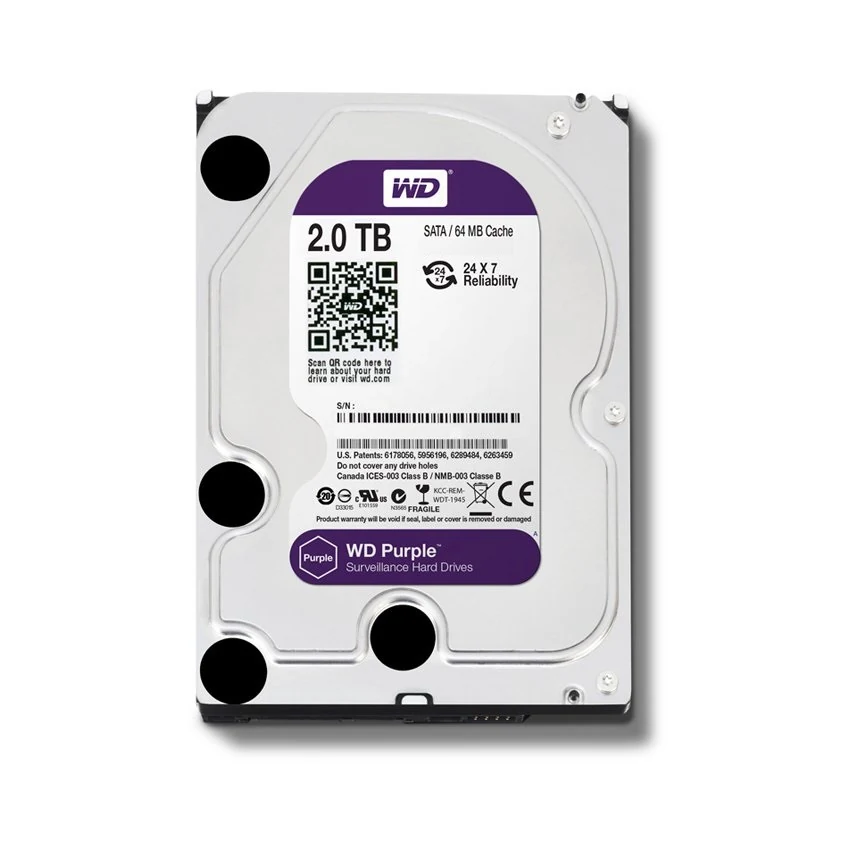 HDD WD Purple 2TB 3.5 inch - WD22PURZ