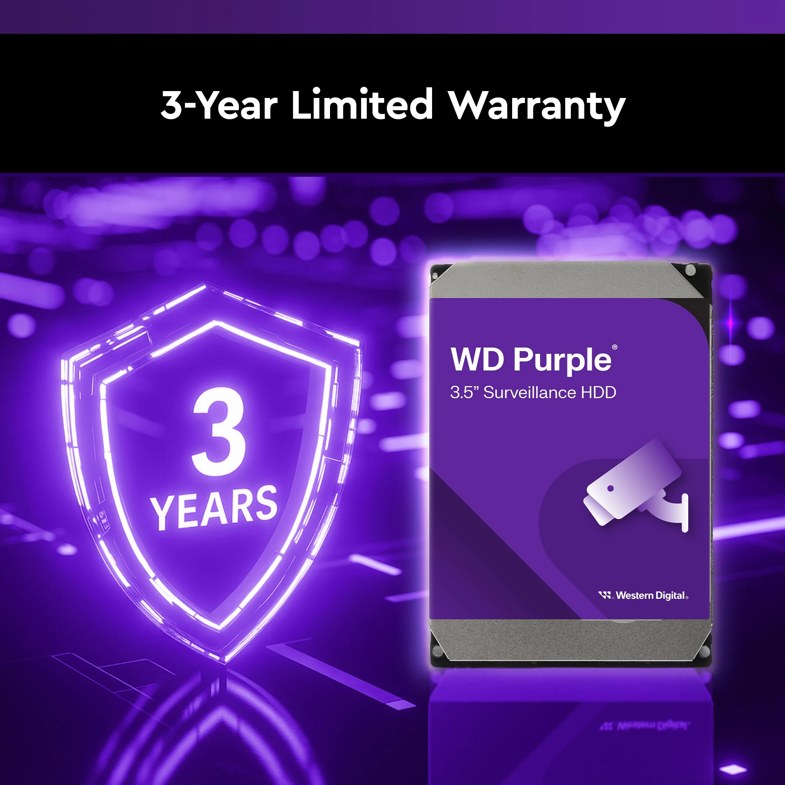 HDD WD Purple 3TB 3.5 inch - WD33PURZ