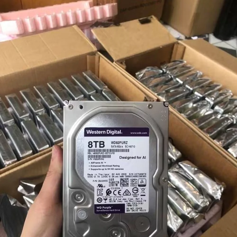 HDD WD Purple 8TB 3.5 inch - WD82PURZ