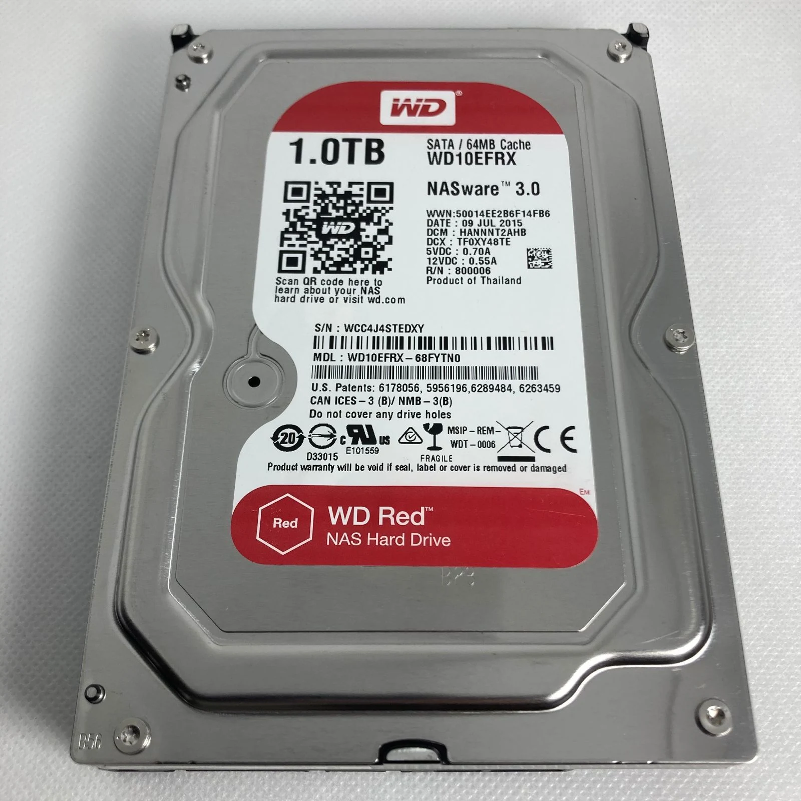HDD WD Red 1TB 3.5 inch - WD10EFRX