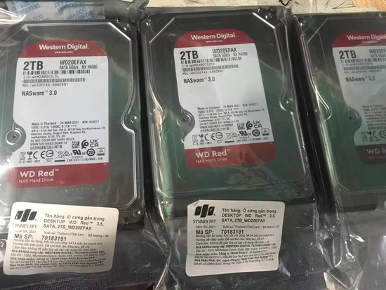 HDD WD Red 2TB 3.5 inch - WD20EFAX