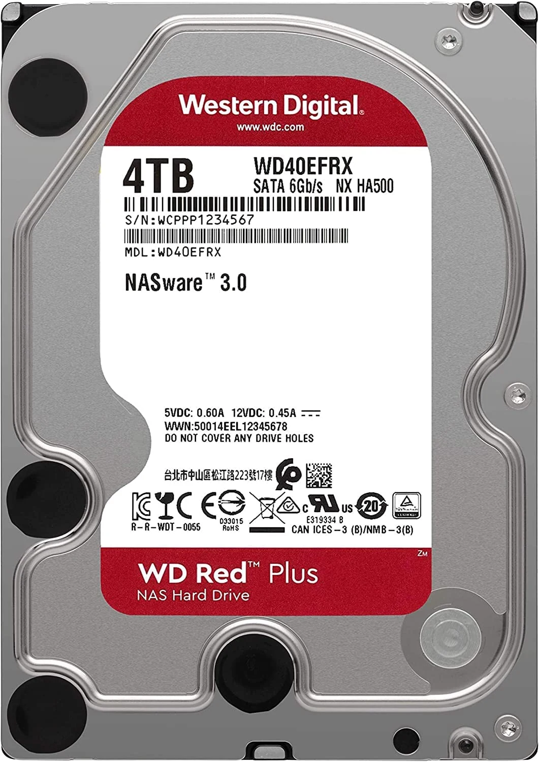 HDD WD Red 4TB 3.5 inch - WD40EFRX