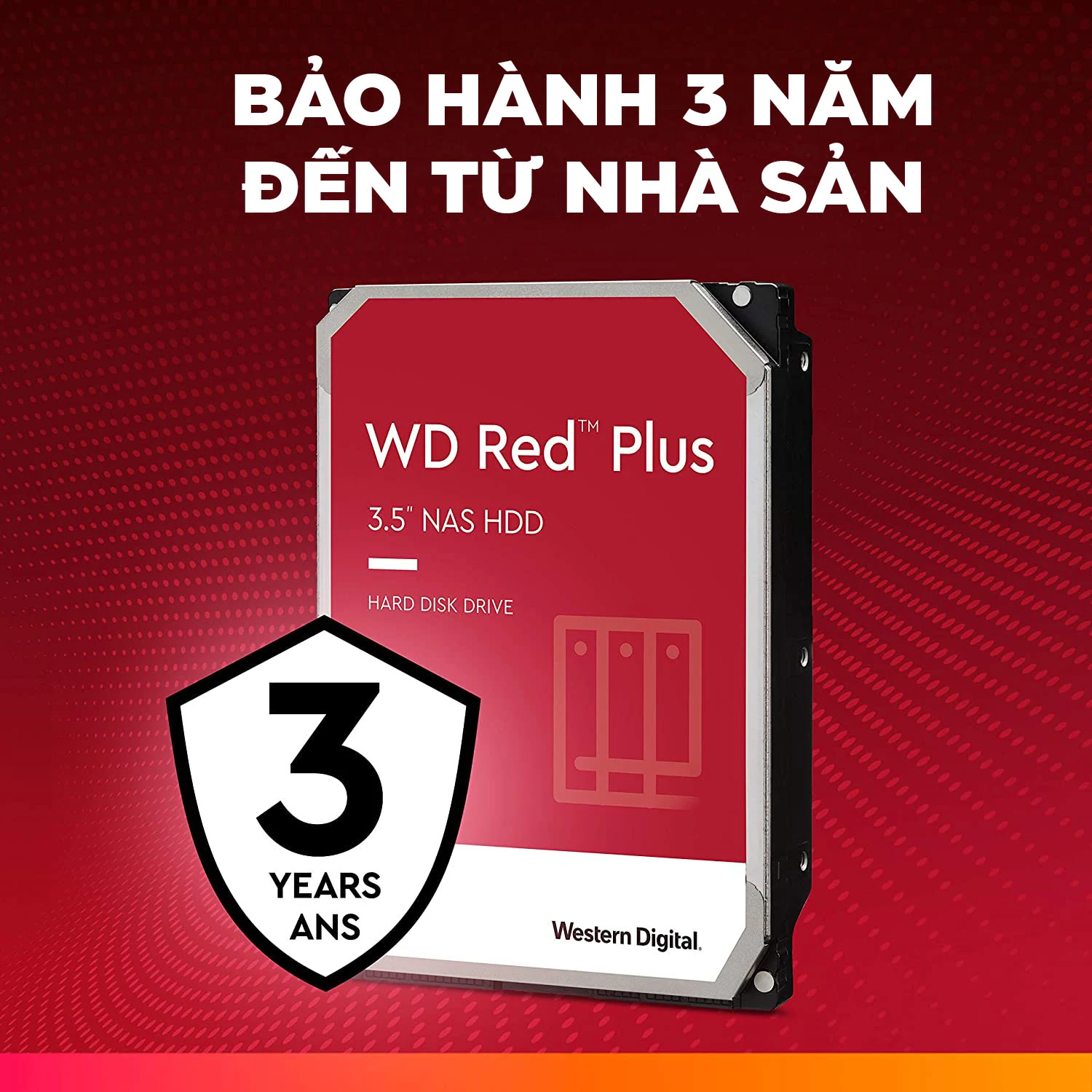 HDD WD Red Plus 2TB 3.5 inch - WD20EFPX