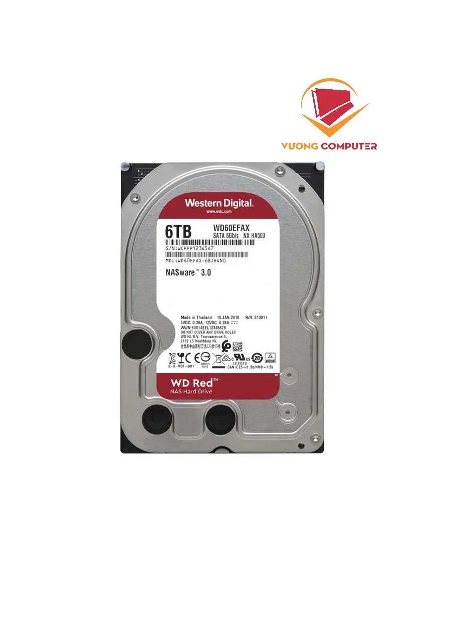 HDD WD Red Plus 6TB 3.5 inch - WD60EFPX