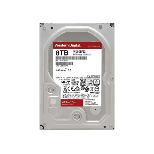 HDD WD Red Plus 8TB 3.5 inch - WD80EFZZ