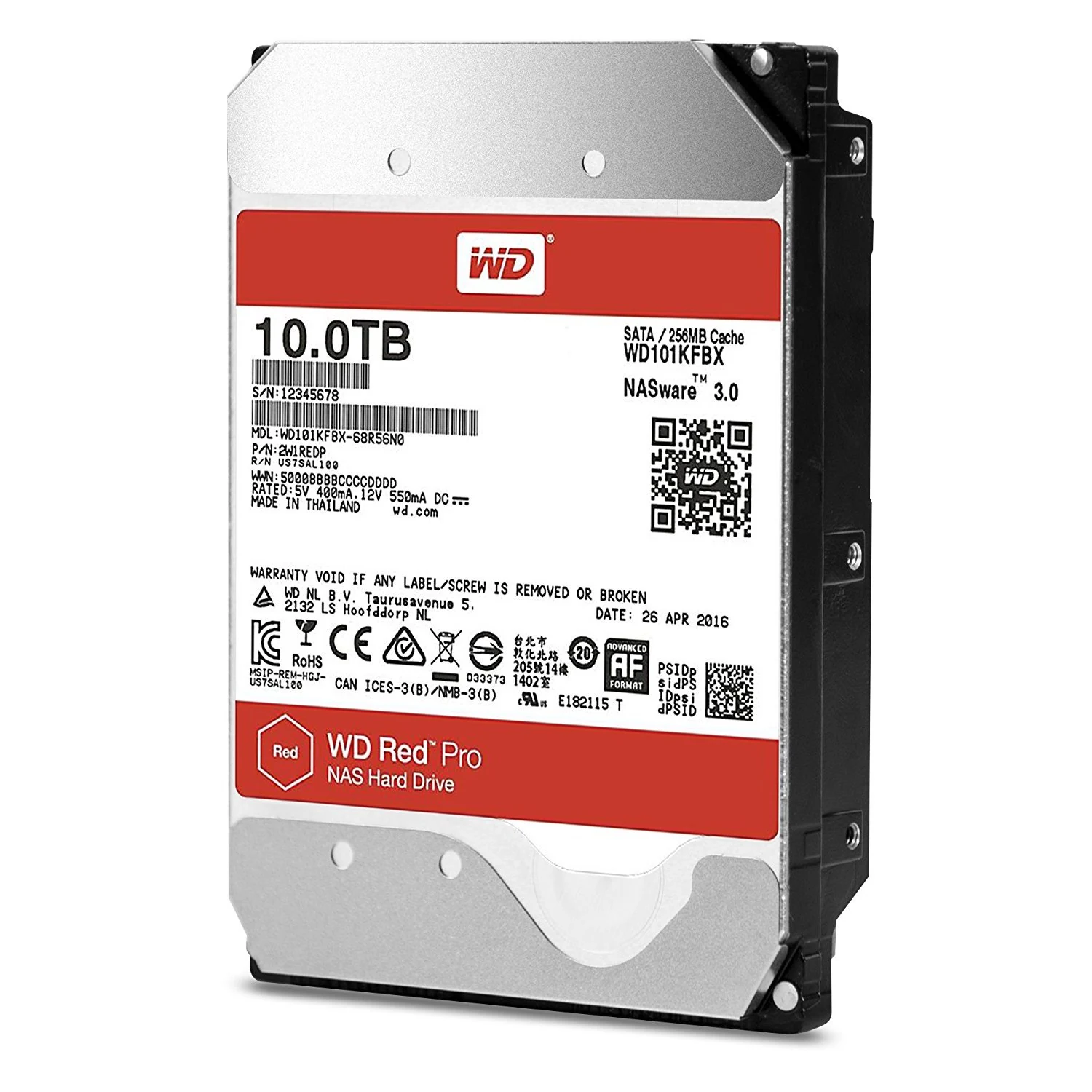 HDD WD Red Pro 10TB 3.5 inch - WD101KFBX